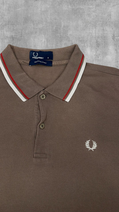 Fred Perry Polo Shirt Braun S