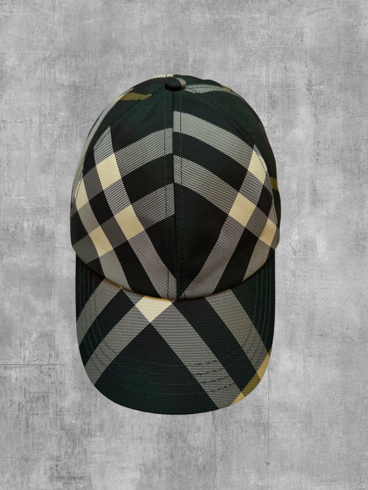 Burberry Cap Mütze Schwarzgrün Beige