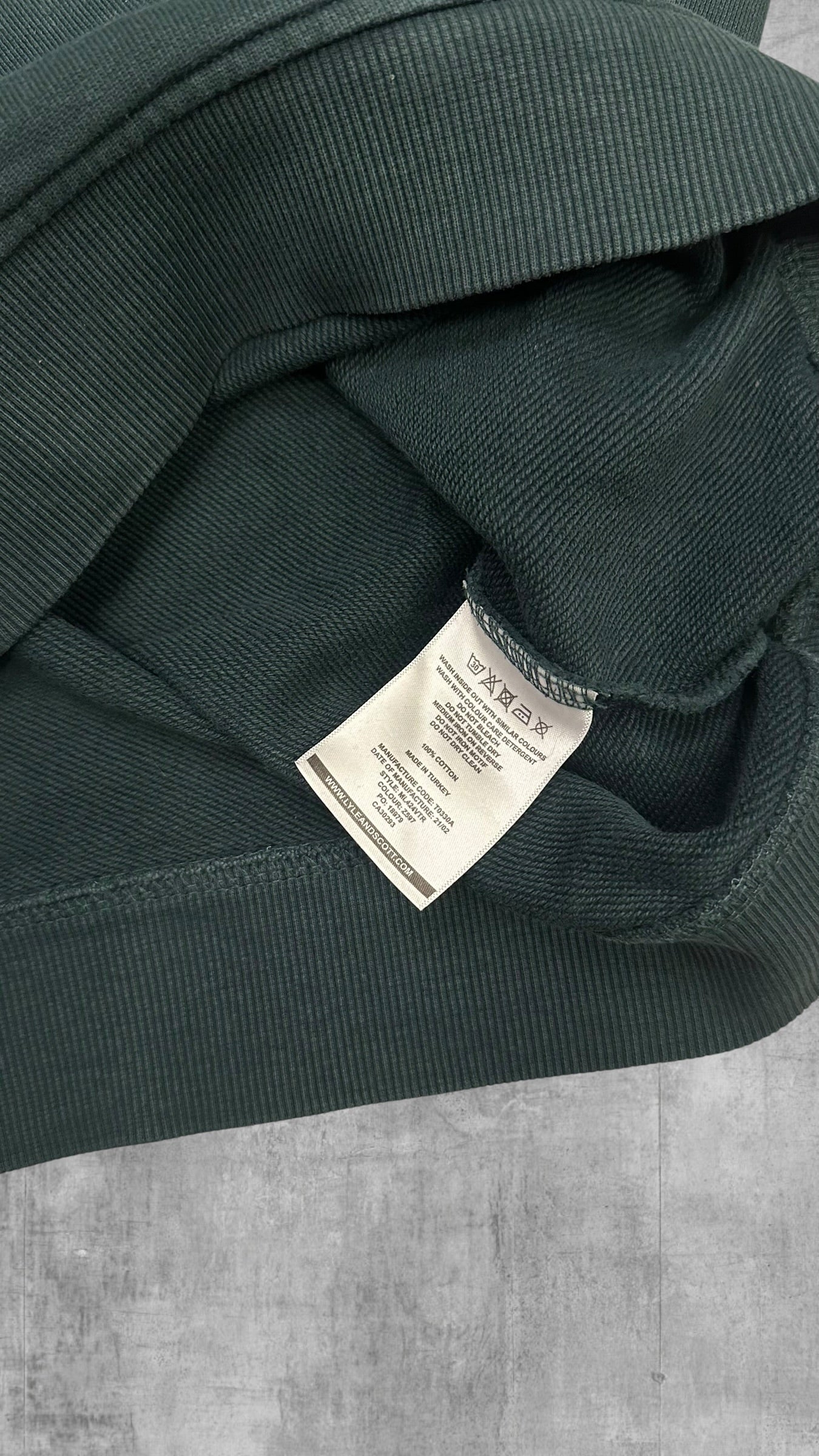 Lyle & Scott Sweatshirt Dunkelgrün S