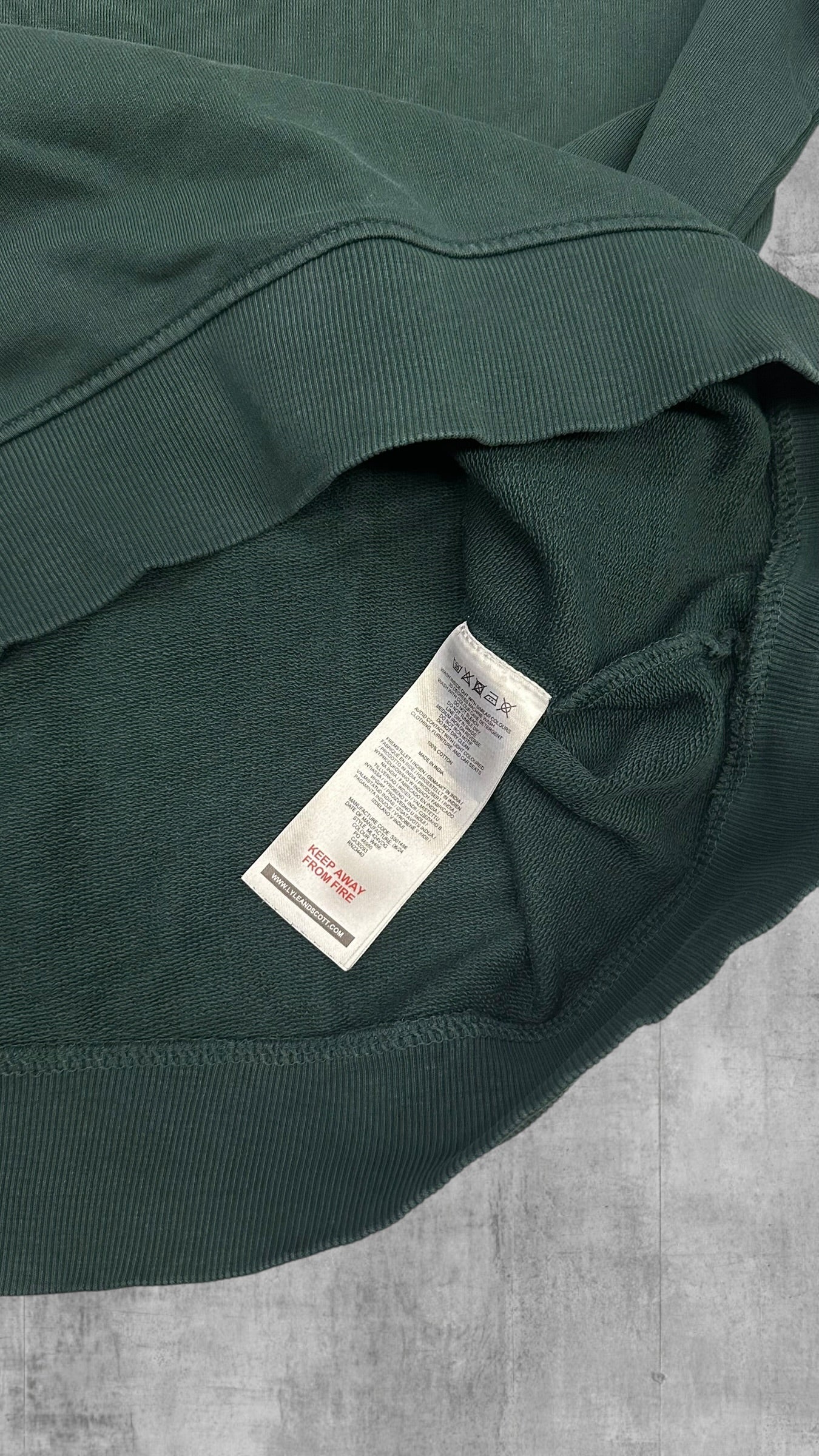 Lyle & Scott Sweatshirt Dunkelgrün XXL