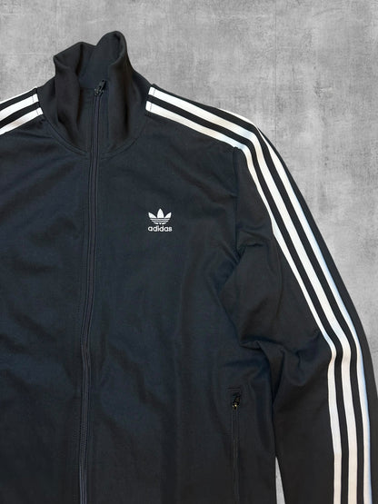 Adidas Firebird Trainingsjacke Schwarz Weiß M