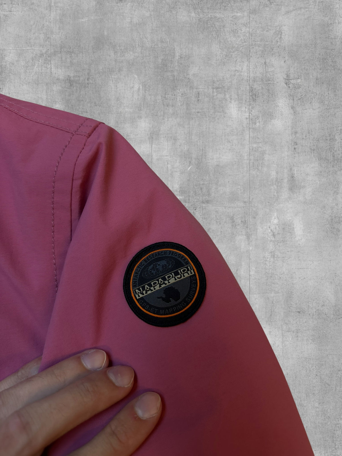 Napapijri Lined Rain Jacket Windbreaker Pink S