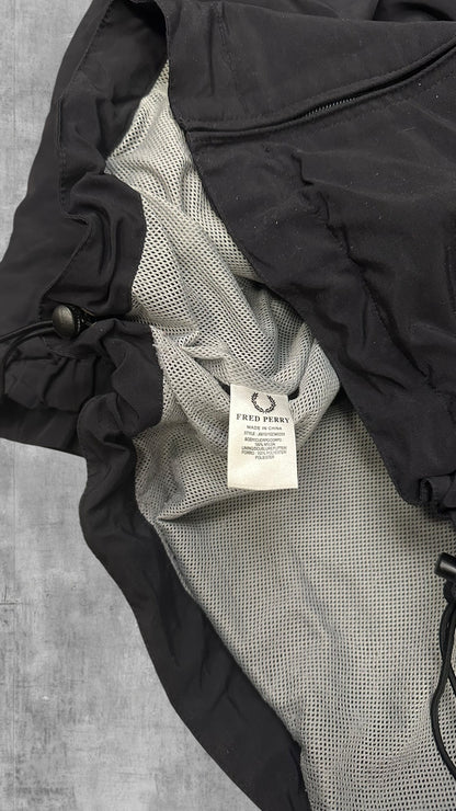 Fred Perry Regenjacke Windbreaker Schwarzblau XL