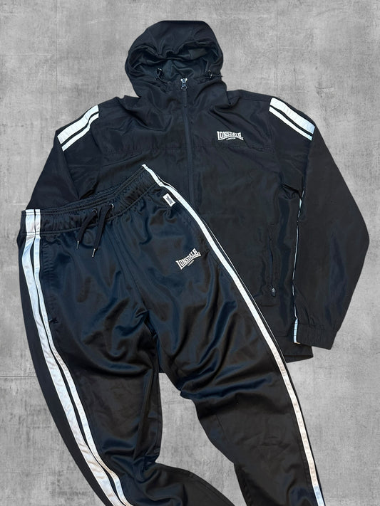 Lonsdale London Trainingsanzug Schwarz Weiß S / XS