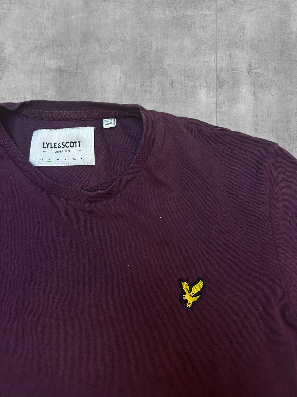 Lyle & Scott T-shirt Weinrot S