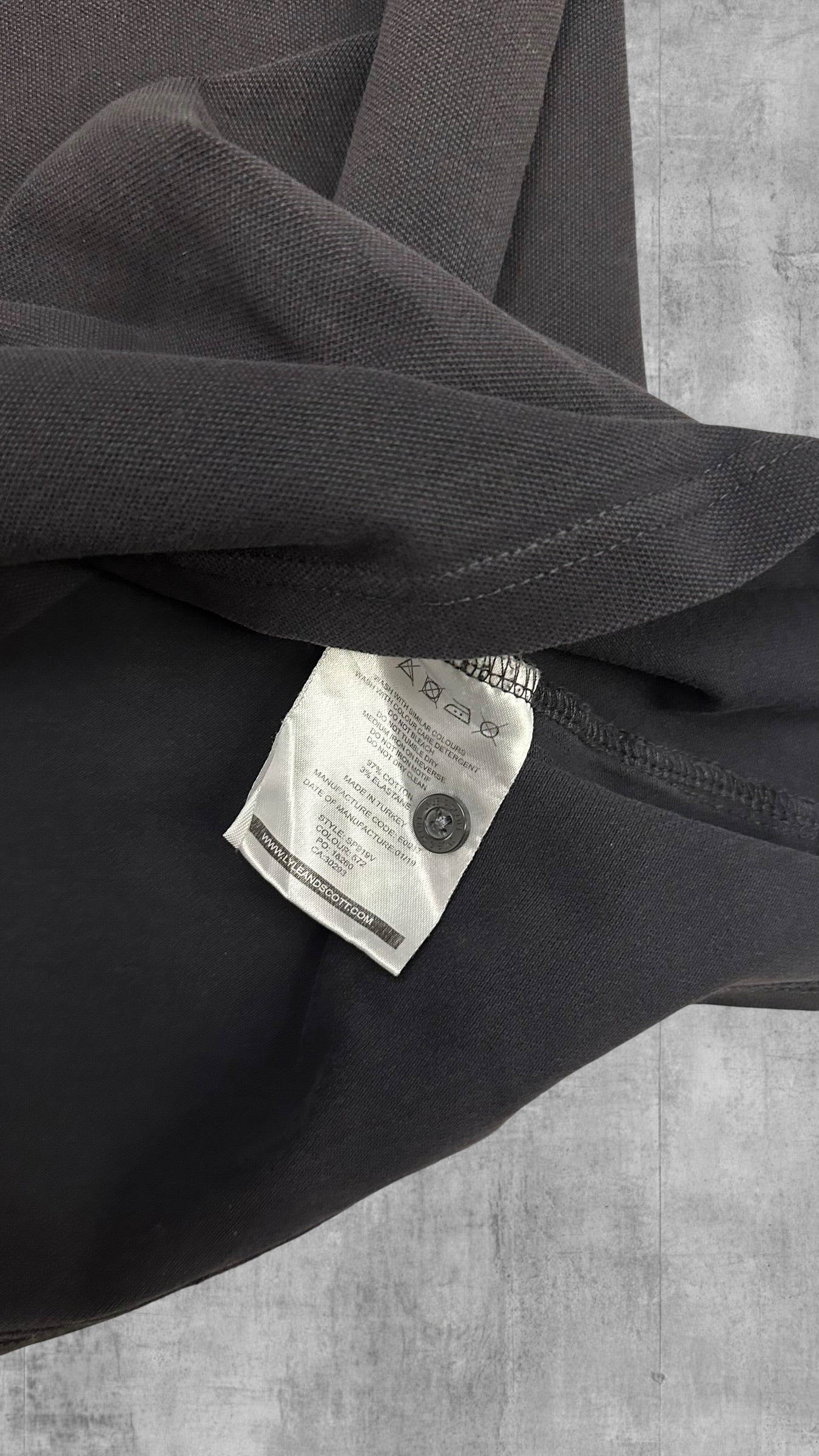 Lyle & Scott Polo Shirt Schwarz M