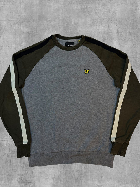Lyle & Scott Sweatshirt Grau Khaki XS