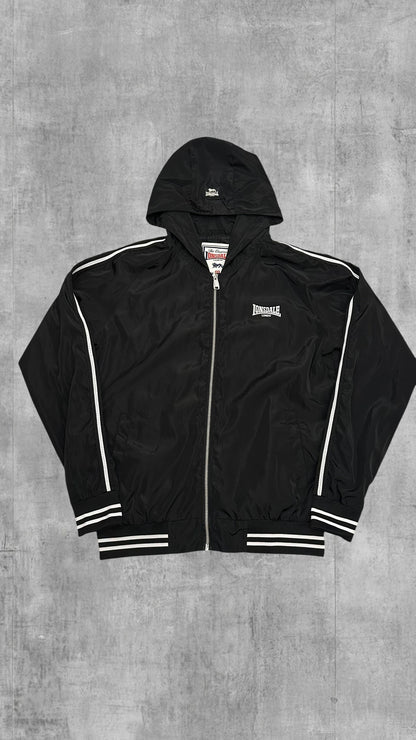 Lonsdale London Windbreaker taped Schwarz M