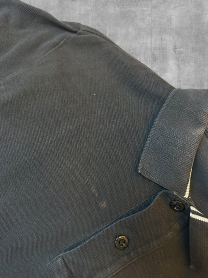 Stone Island Polo Shirt Schwarz L