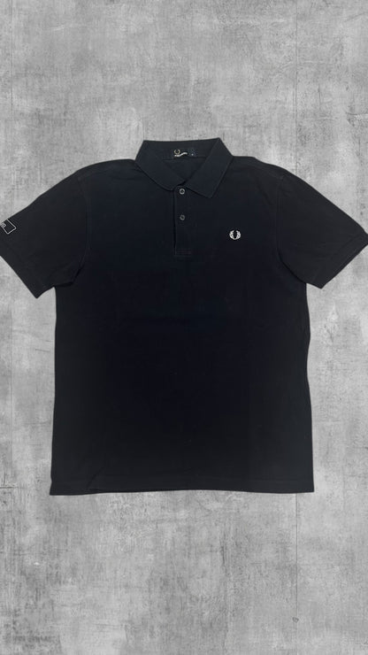 Fred Perry Polo Shirt Schwarz M