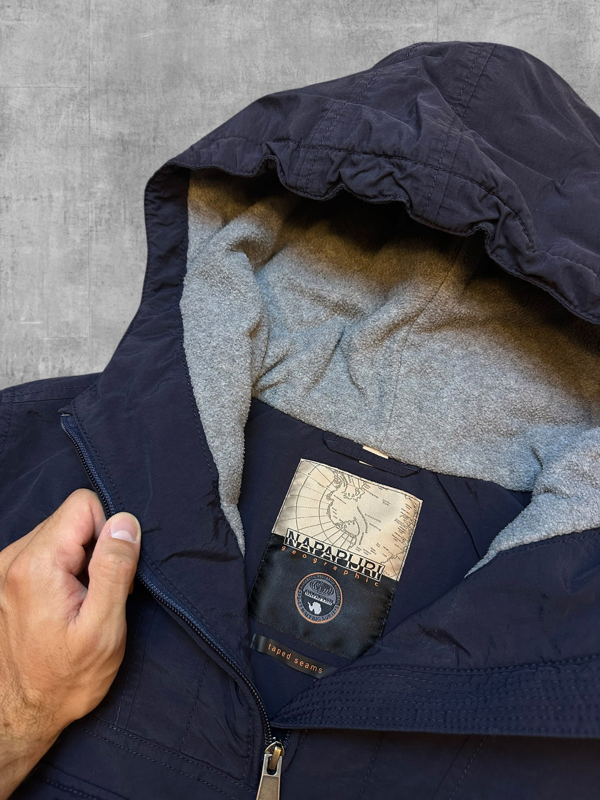Napapijri Jacke Windbreaker Gefüttert Navy Blau XL