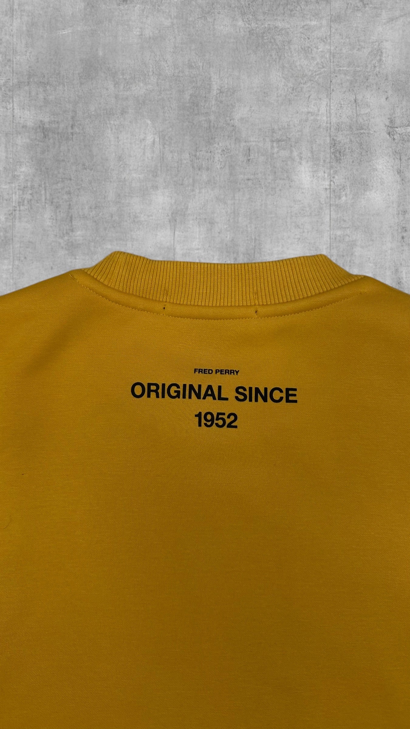 Fred Perry Sweatshirt Ocker M