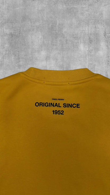 Fred Perry Sweatshirt Ocker M
