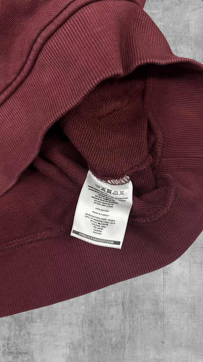 Lyle & Scott Pullover Hoodie Weinrot S