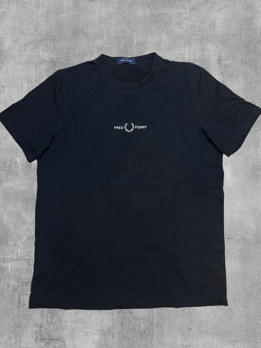 Fred Perry T-shirt Schwarz L