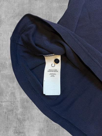 Fred Perry Polo Shirt Navy Blau Khaki 3XL