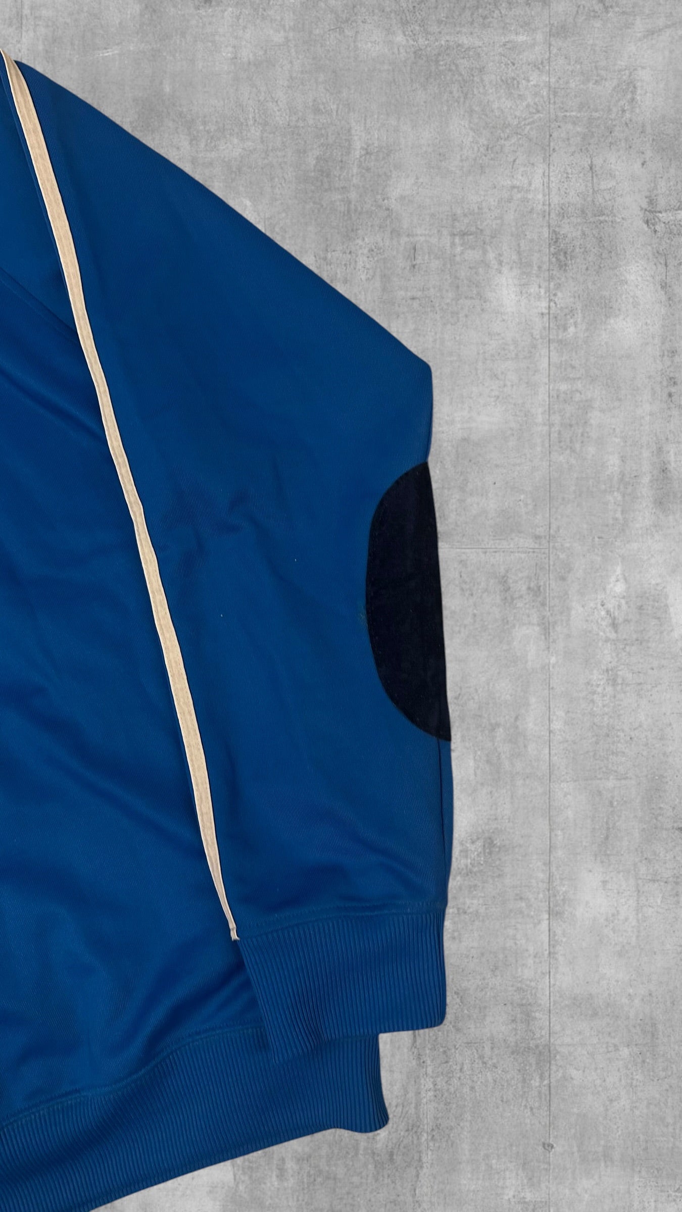 Fred Perry Vintage Trainingsjacke Taped Blau Weiß L