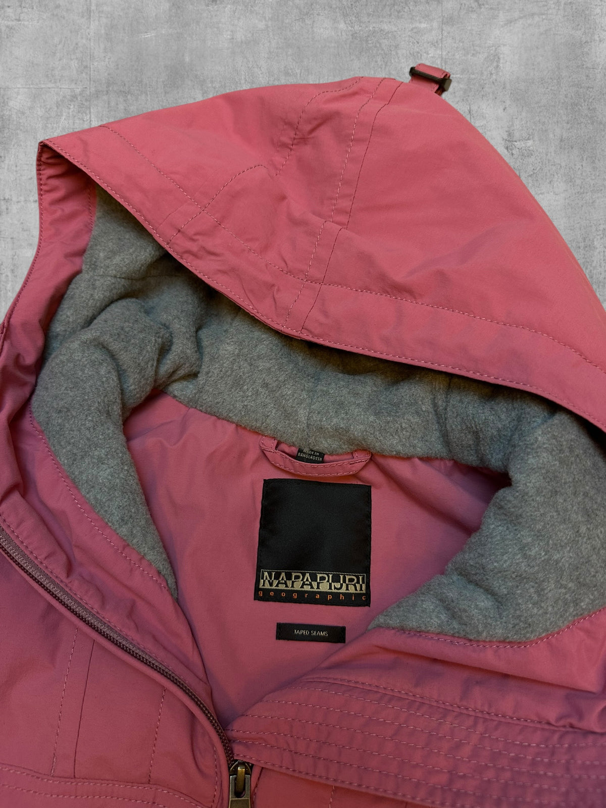 Napapijri Lined Rain Jacket Windbreaker Pink S