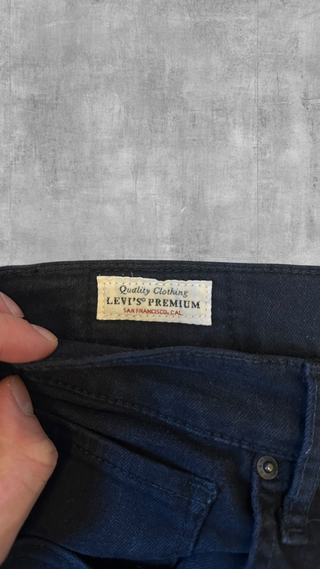 Levi’s Jeans Schwarz S