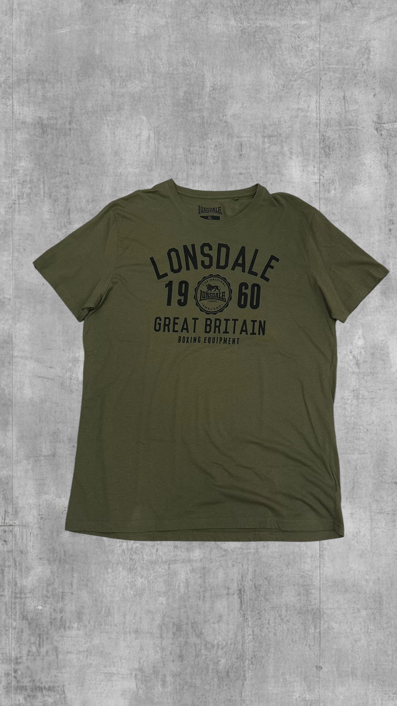 Lonsdale London T-Shirt Khaki XL