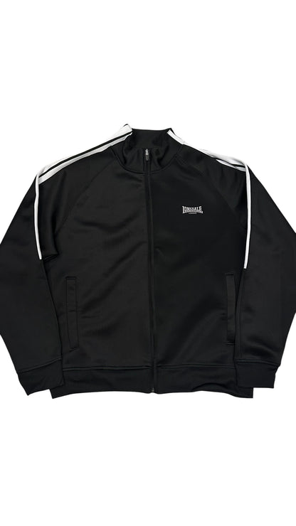 Lonsdale London Trainingsjacke Schwarz Weiß L