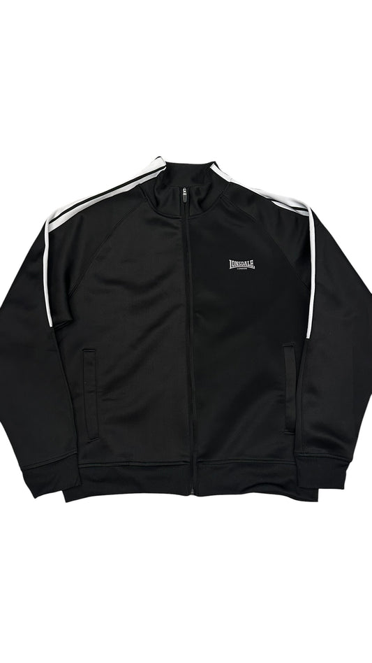 Lonsdale London Trainingsjacke Schwarz Weiß L