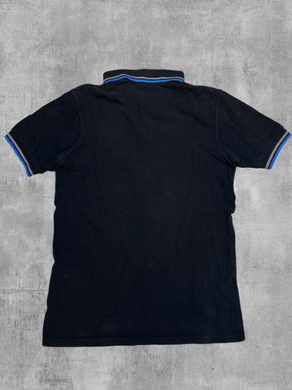 Fred Perry Polo Shirt Schwarz Blau S