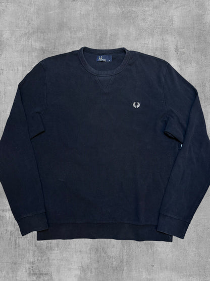 Fred Perry Sweatshirt Schwarz M