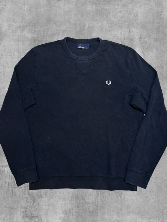 Fred Perry Sweatshirt Schwarz M