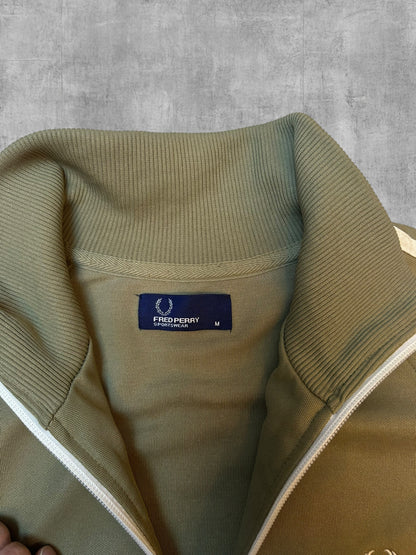 Fred Perry Trainingsjacke Taped Khaki M
