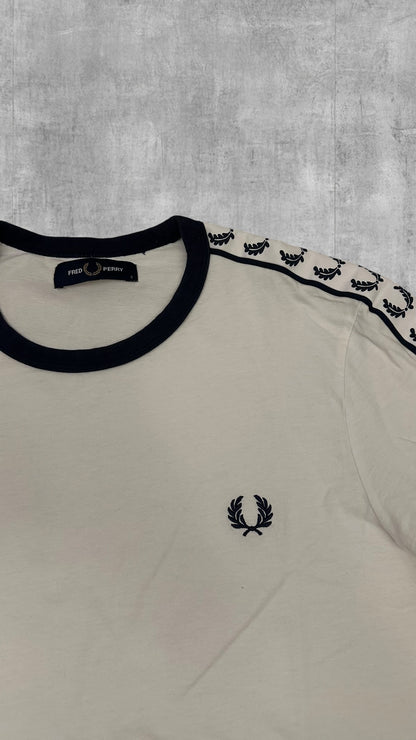Fred Perry T-shirt Taped Weiß S