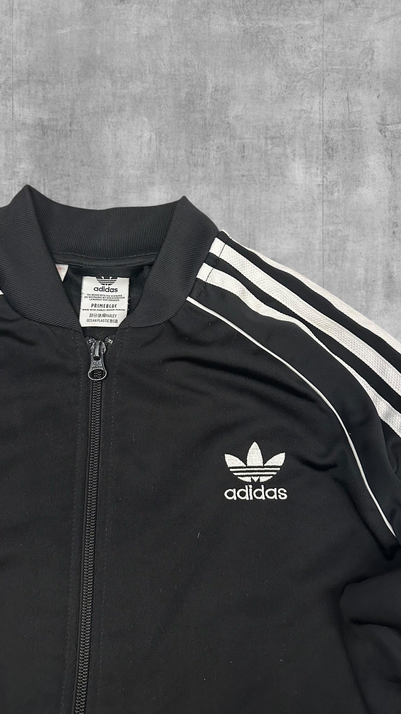 Adidas Firebird Trainingsjacke Schwarz Weiß XS