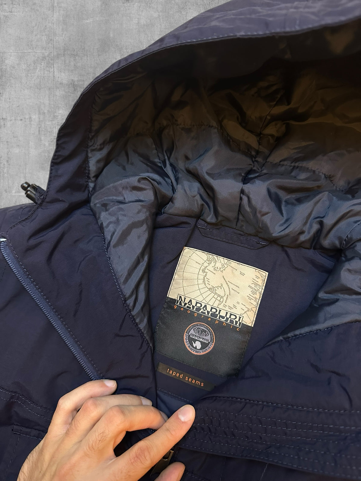Napapijri Chaqueta Windbreaker de plumas Azul Marino S