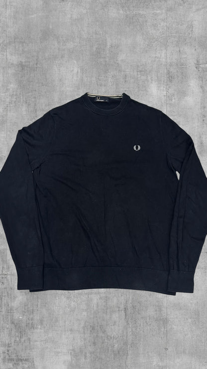 Fred Perry Sweatshirt Schwarzblau M