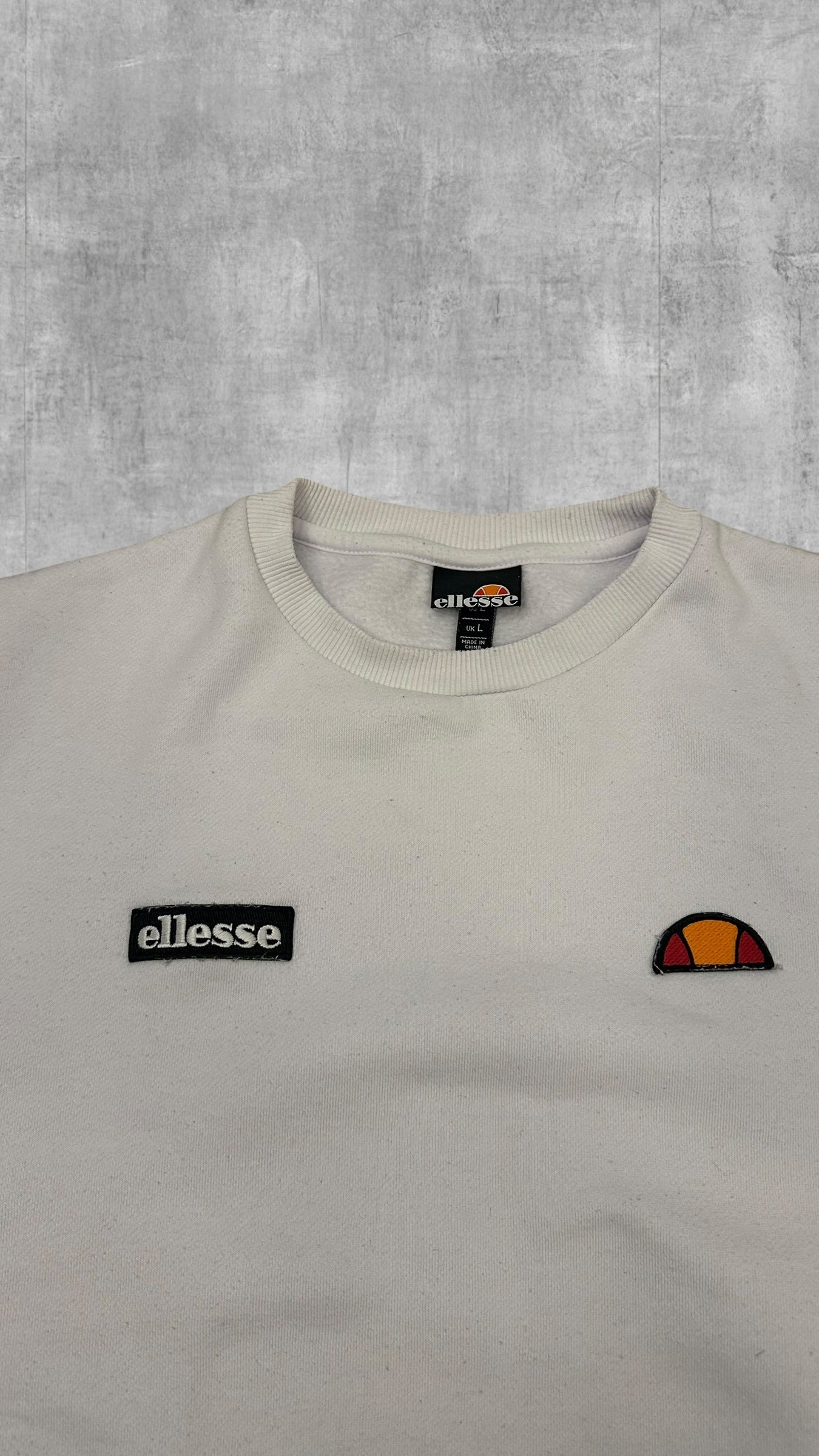 Ellesse Sweatshirt Weiß L
