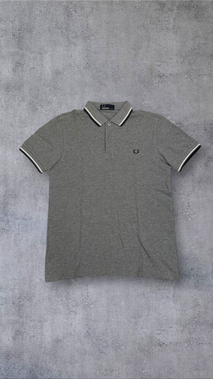 Fred Perry Polo Shirt Grau XS
