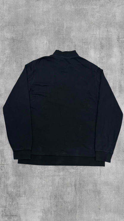 Lyle & Scott Half Zip Pullover Schwarz XXL