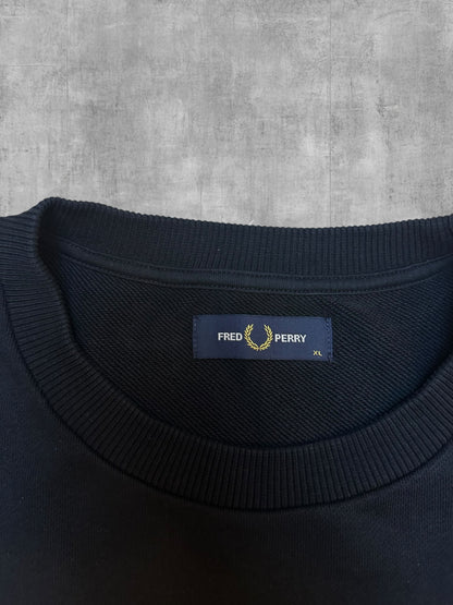 Fred Perry Sweatshirt Schwarz  XL