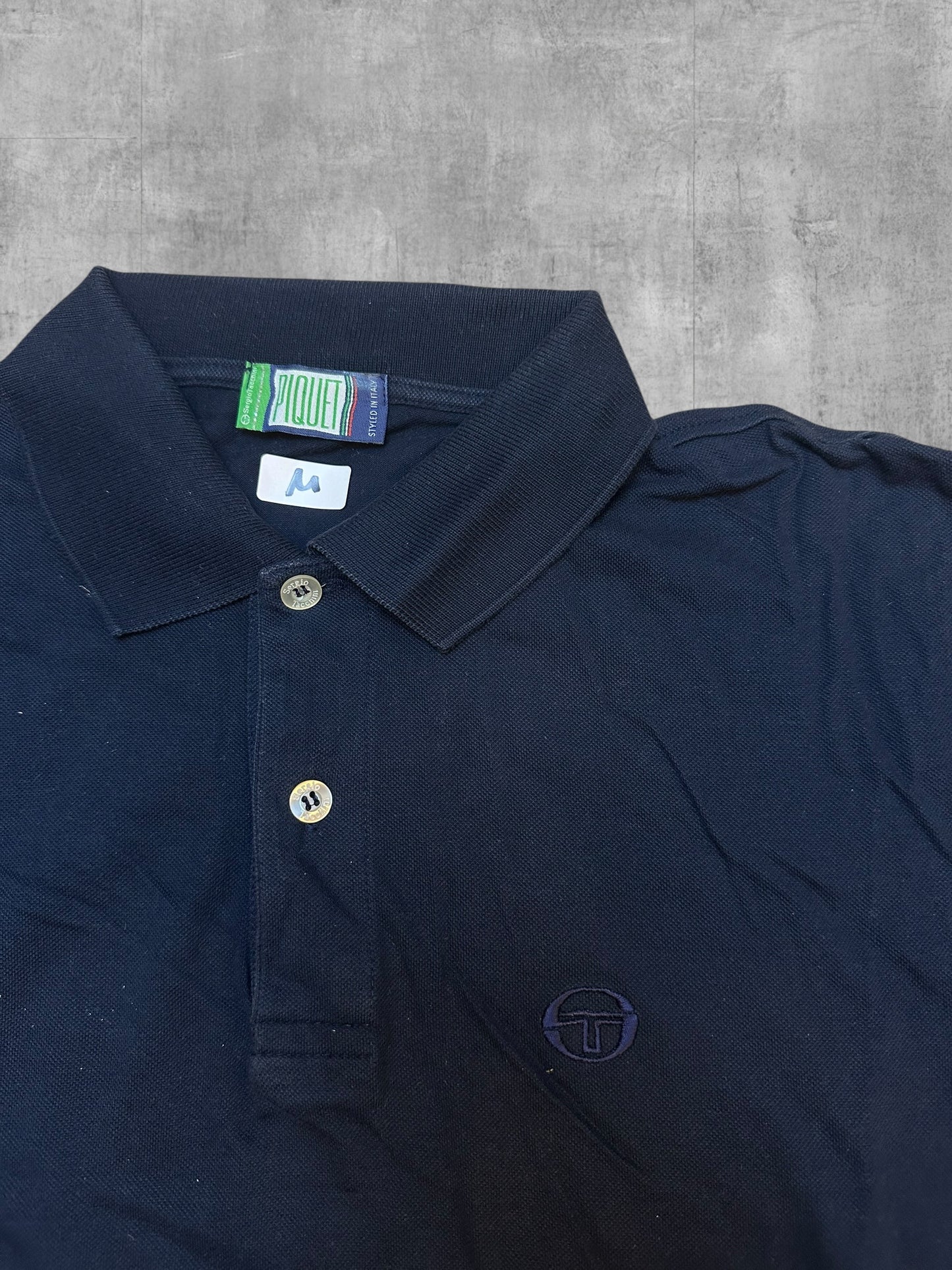 Sergio Tacchini Polo Shirt Navy Blau M
