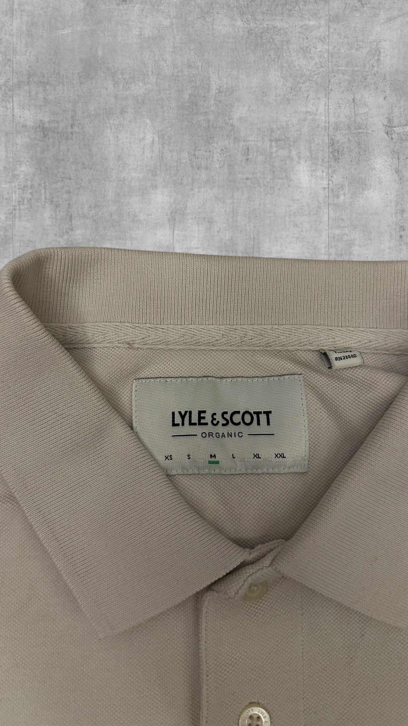 Lyle & Scott Polo Shirt Rose Weiß M