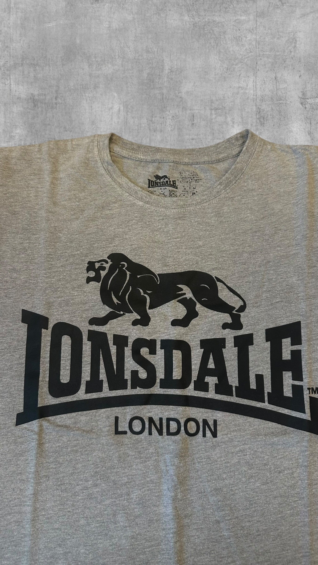 Lonsdale London T-Shirt Grau S