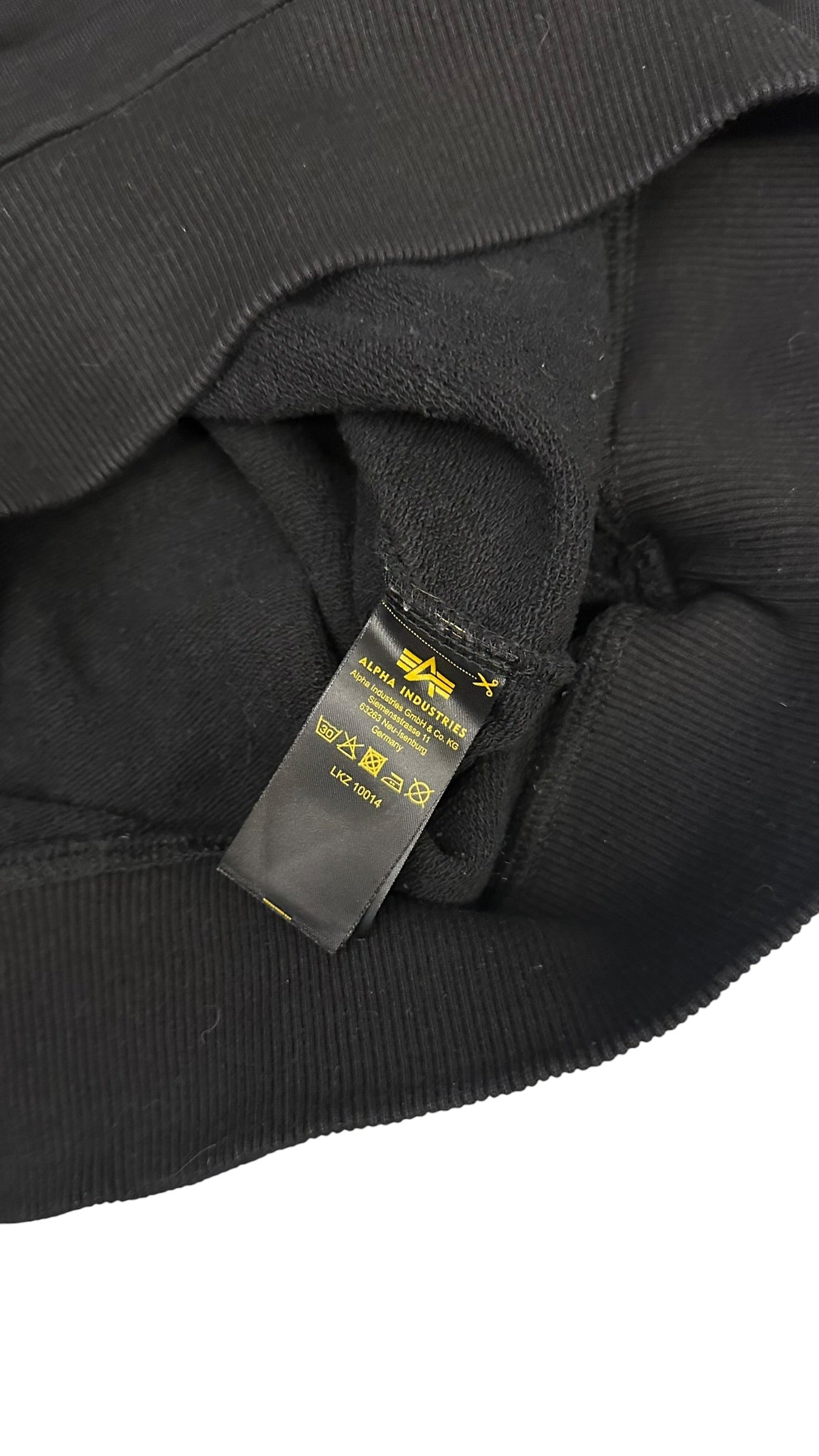 Alpha Industries Sweatshirt Schwarz L