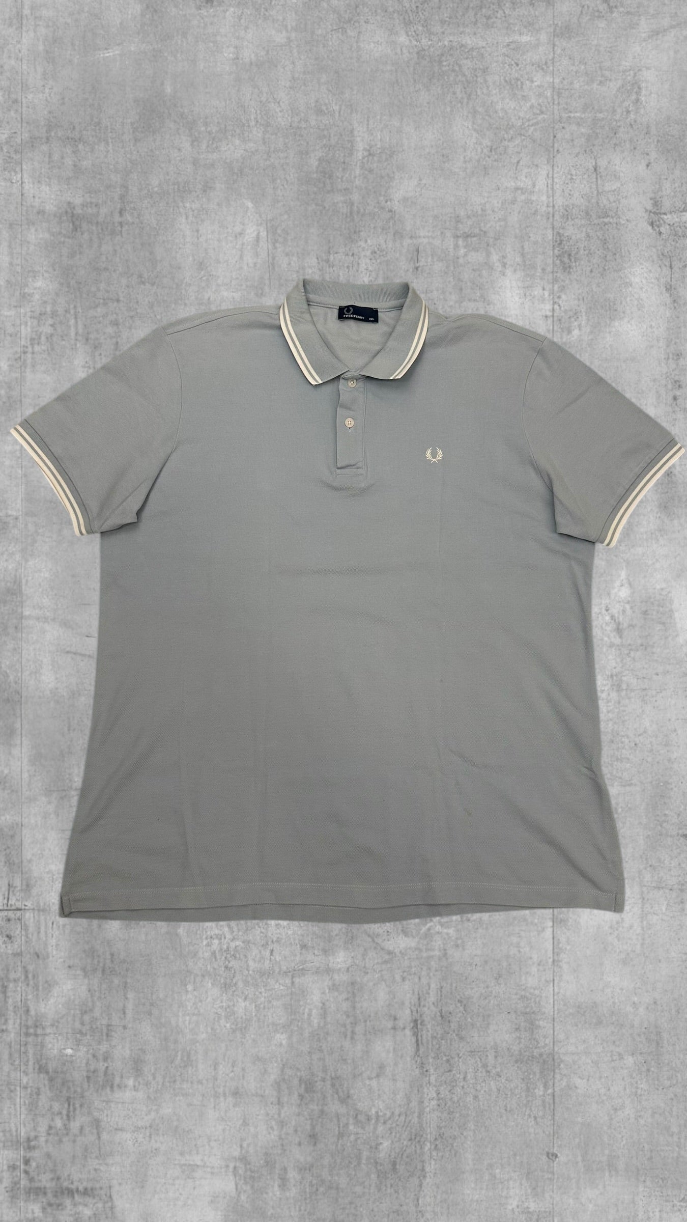 Fred Perry Polo Shirt Babyblau XXL