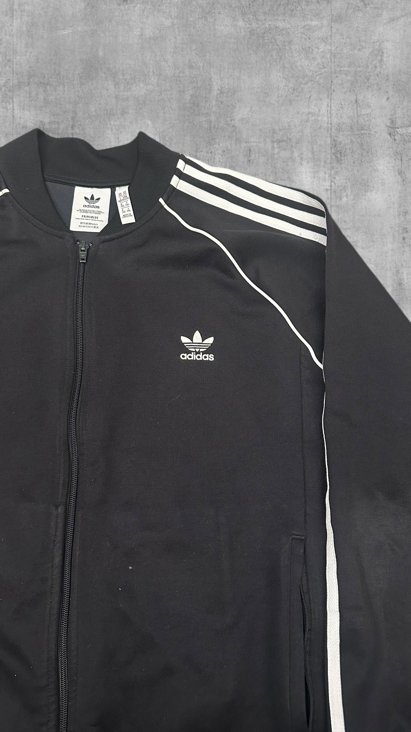 Adidas Firebird Trainingsjacke Schwarz XXL
