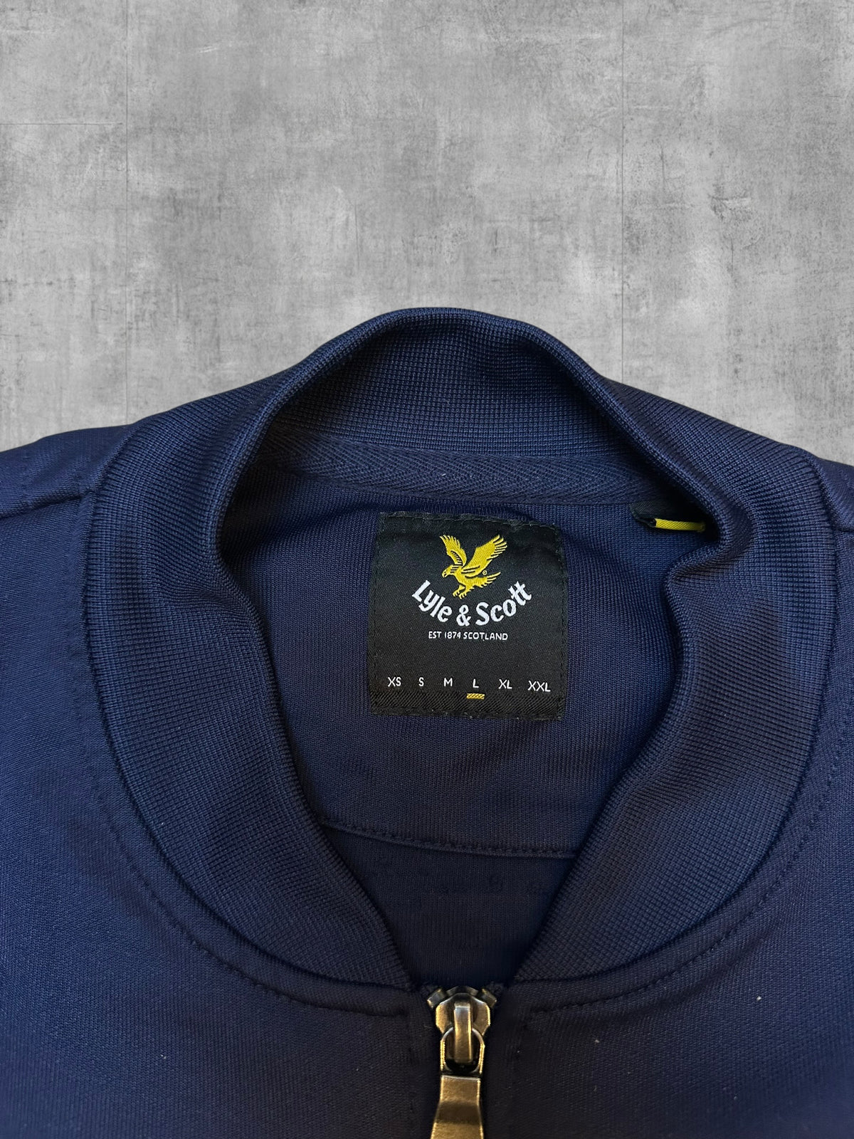 Lyle & Scott Trainingsjacke Navy Blau L
