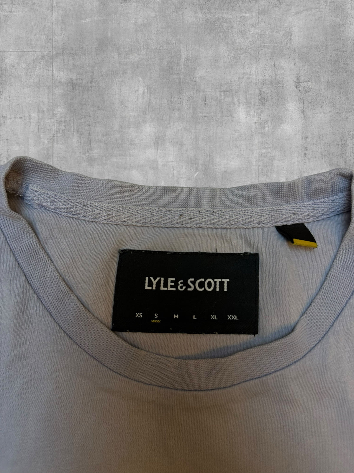 Lyle & Scott Camiseta Blanco Crema S
