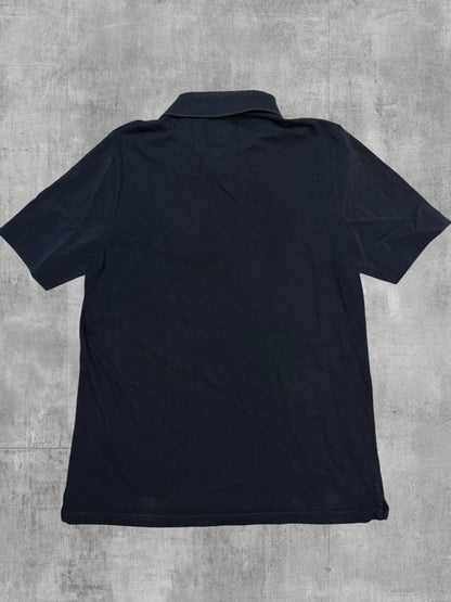 Lyle & Scott Zip Polo Shirt Schwarz S