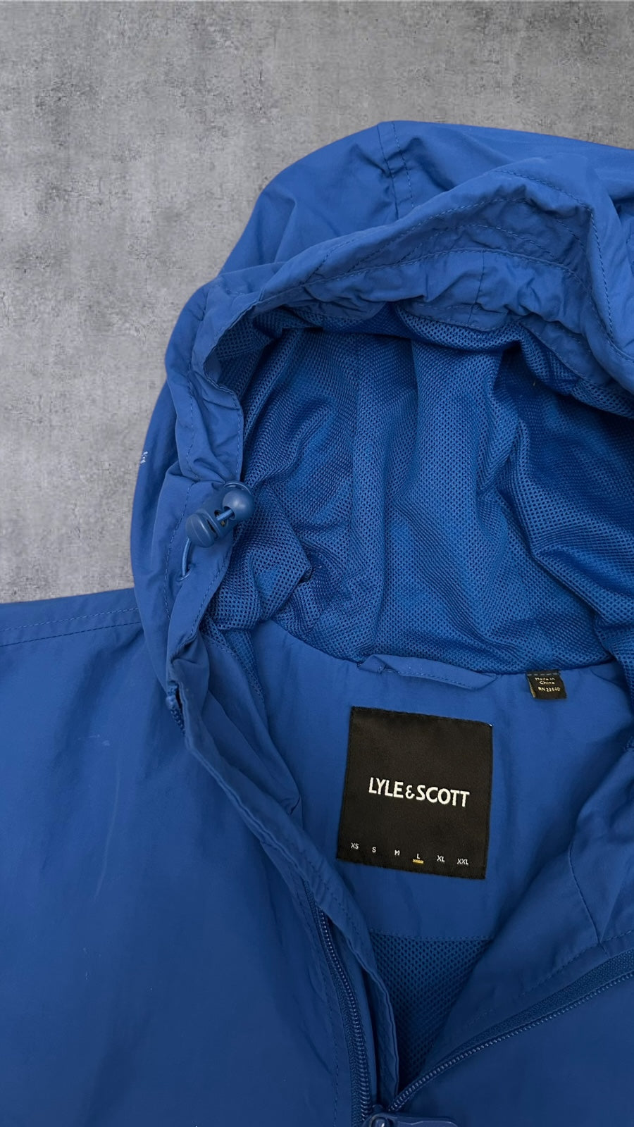 Lyle & Scott Regenjacke Blau L