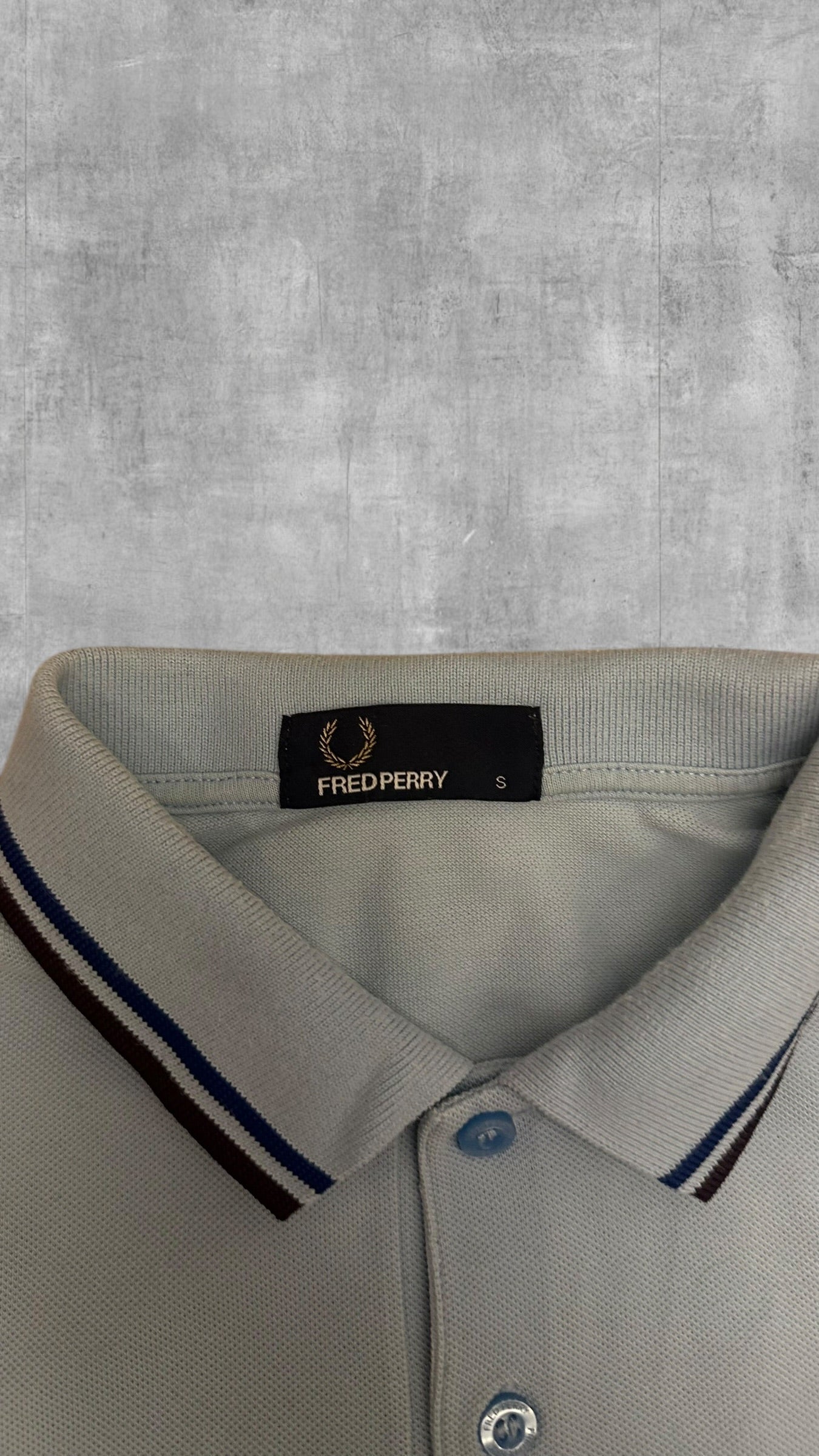 Fred Perry Polo Hemd Türkis S