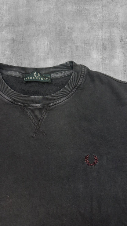 Fred Perry Sweatshirt Grau stone washed M